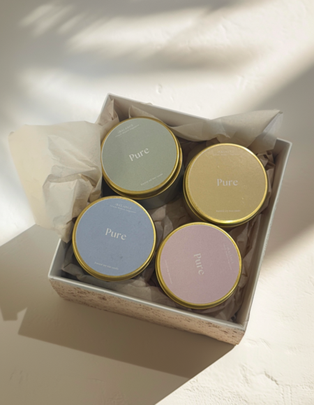 מארז נרות פסטל