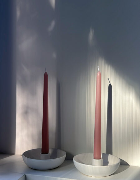 נרות לפמוטים - ורוד