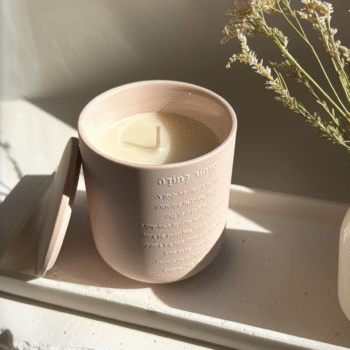 ונר מזמור לתודה ורוד