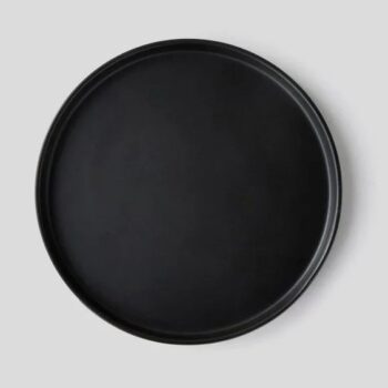 מגש חרס שחור