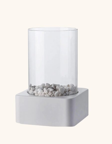 מבער שולחני לבן