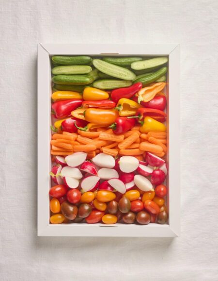 מגש ירקות מיני חתוכים