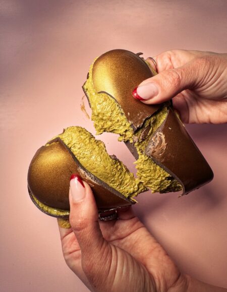 לב שוקולד דובאי